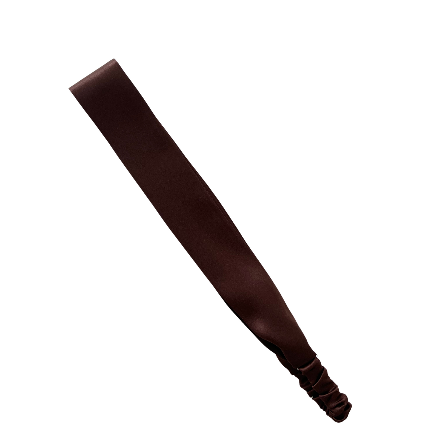 Silk Headband - Brown - Thin
