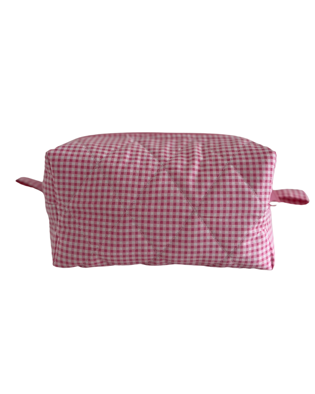 NEW: Pink Gingham Makeup Bag