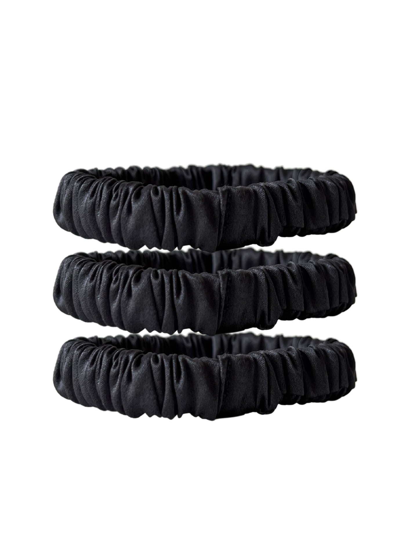 Silk Hair Tie Elastics - all colours
