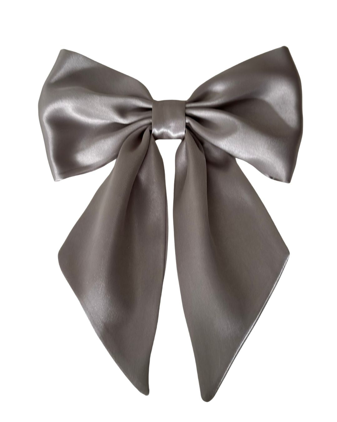 Hair bow - Grey