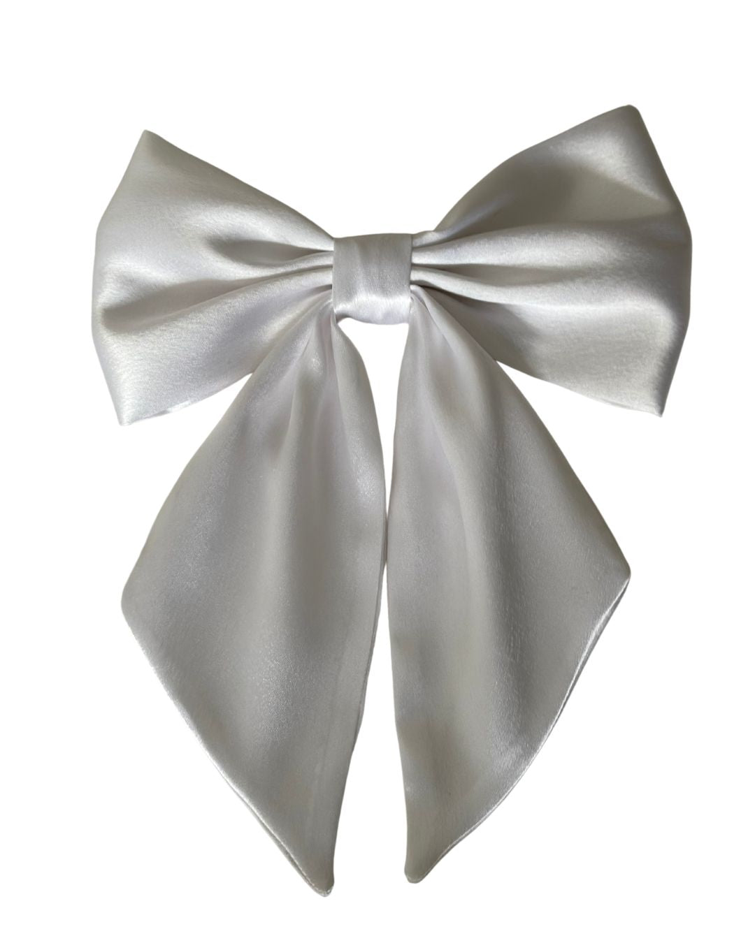 Hair bow - White