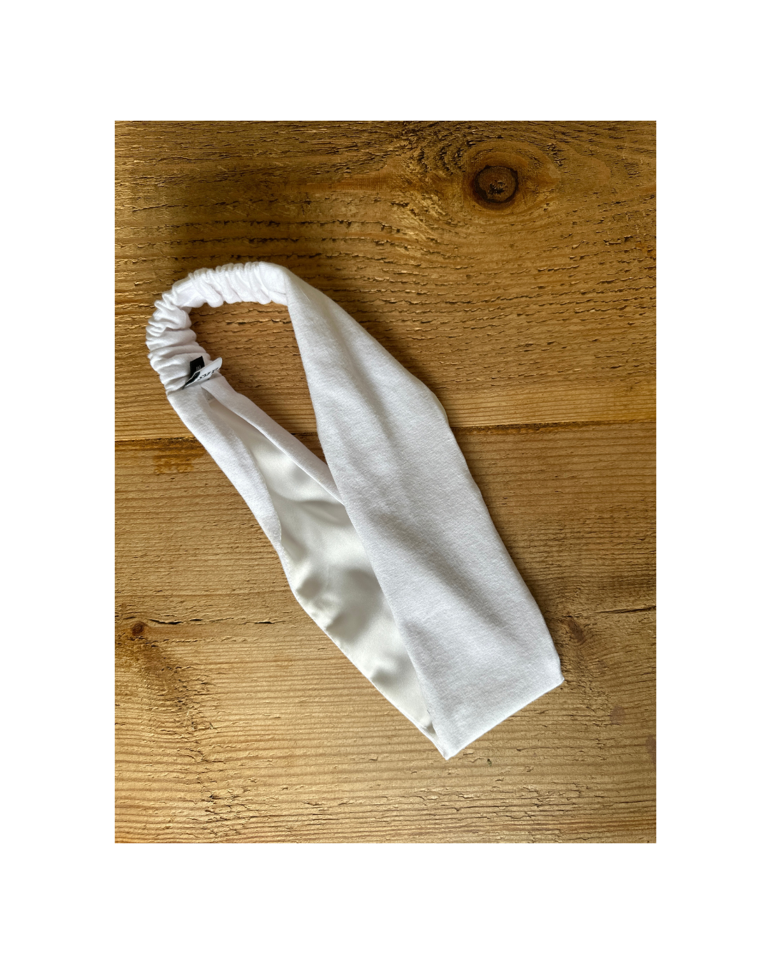 Satin Lined Headband - Jersey - Wide