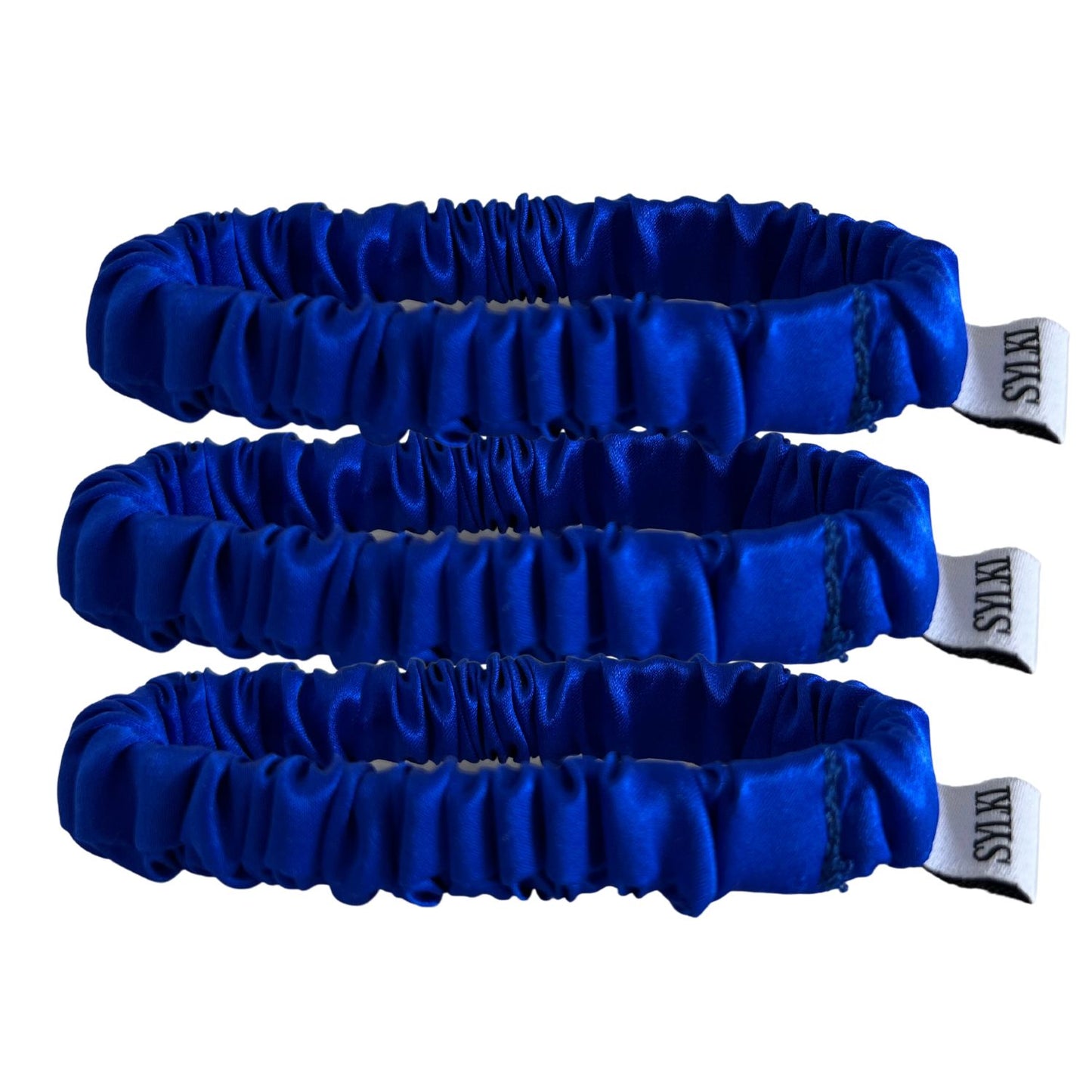 Silk Hair Tie Elastics - all colours