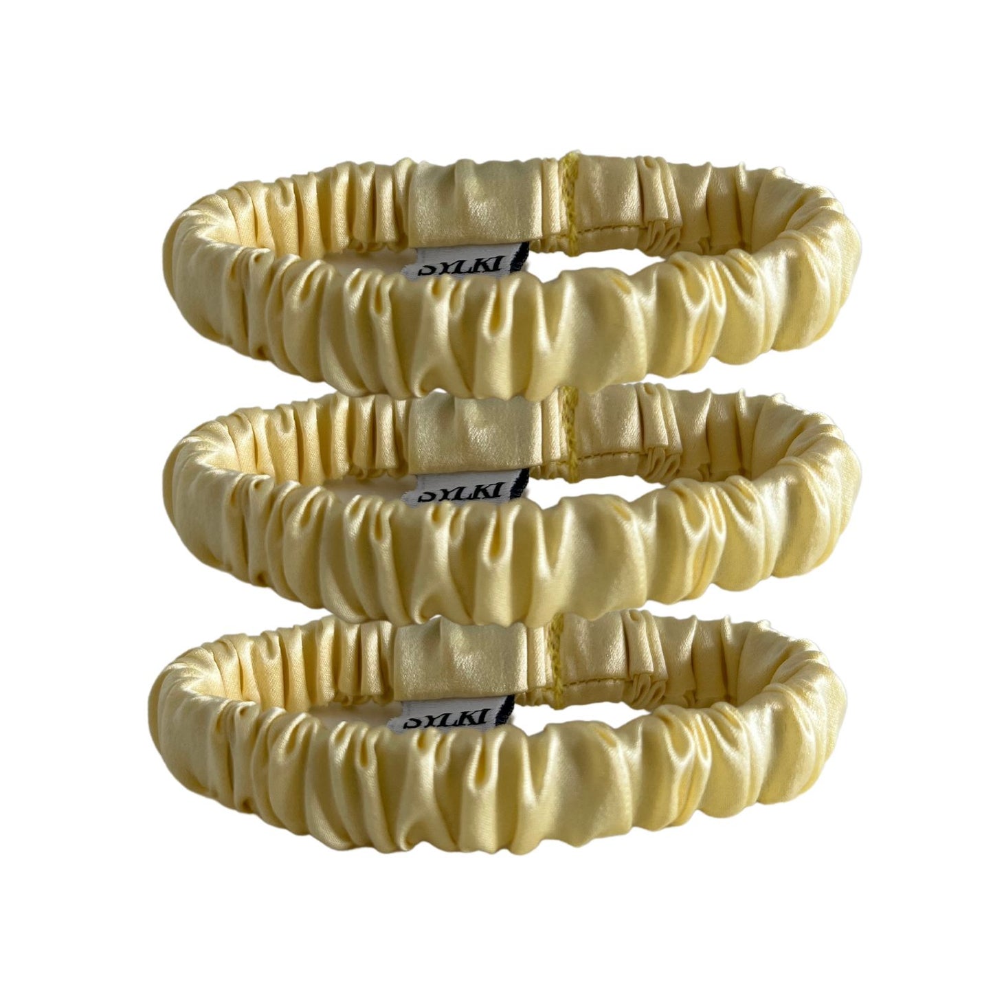 Silk Hair Tie Elastics - all colours