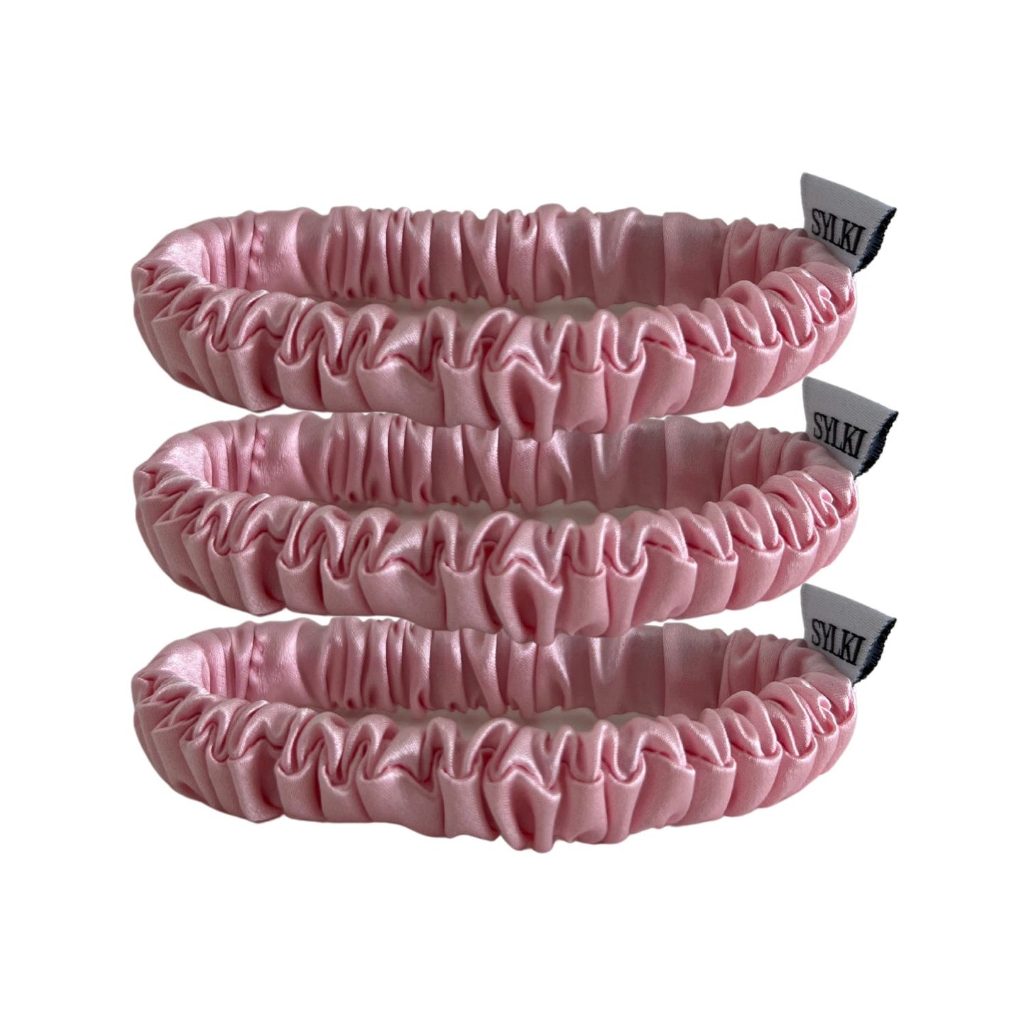 Silk Hair Tie Elastics - all colours