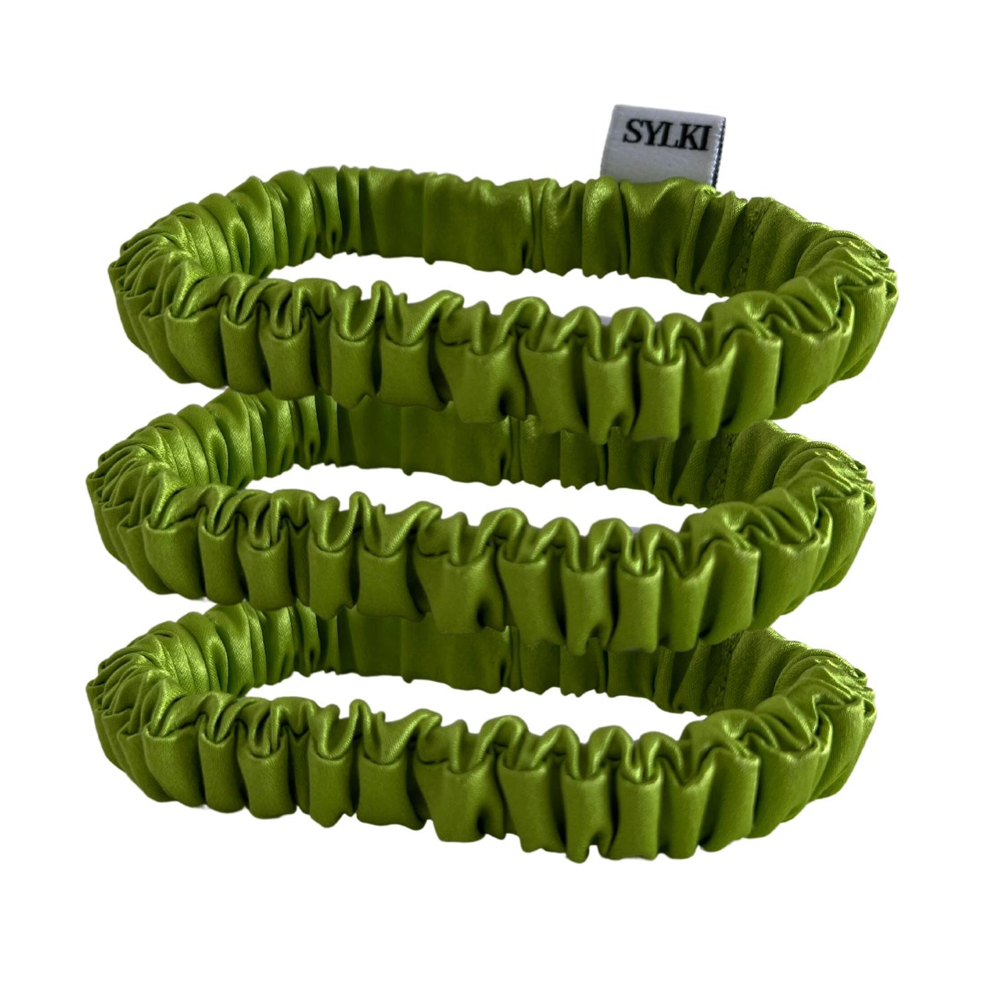 Silk Hair Tie Elastics - all colours