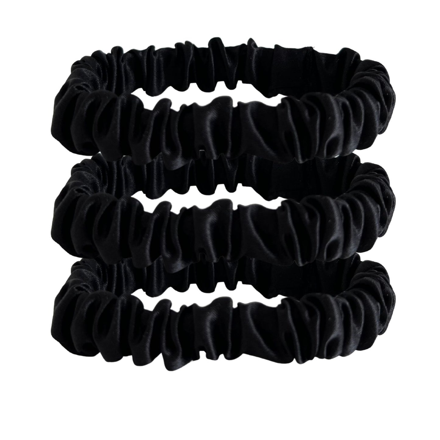 Silk Hair Tie Elastics - all colours