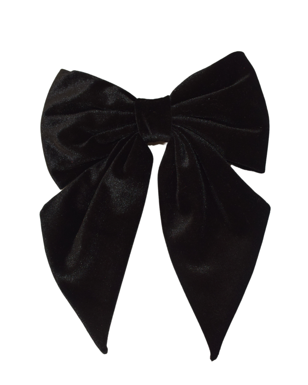 Hair bow - Black Velvet