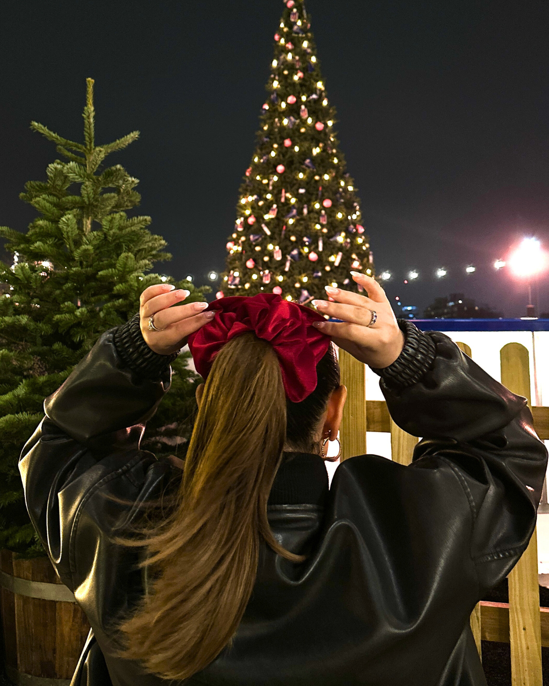*Limited edition* Velvet Maxi Scrunchie - Black