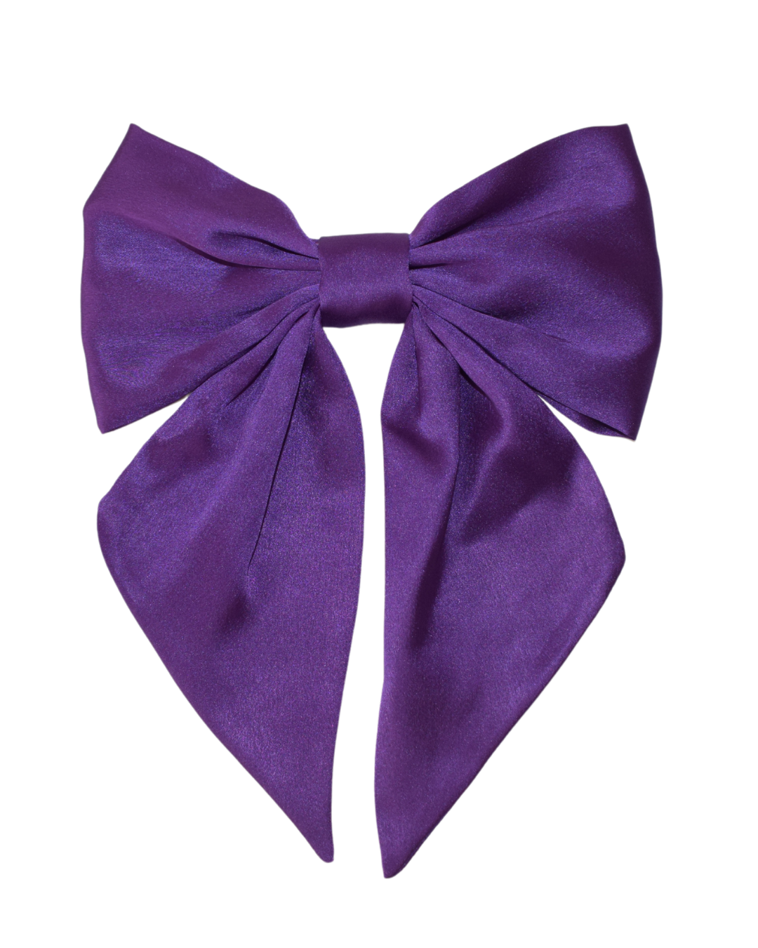 Hair bow - Purple