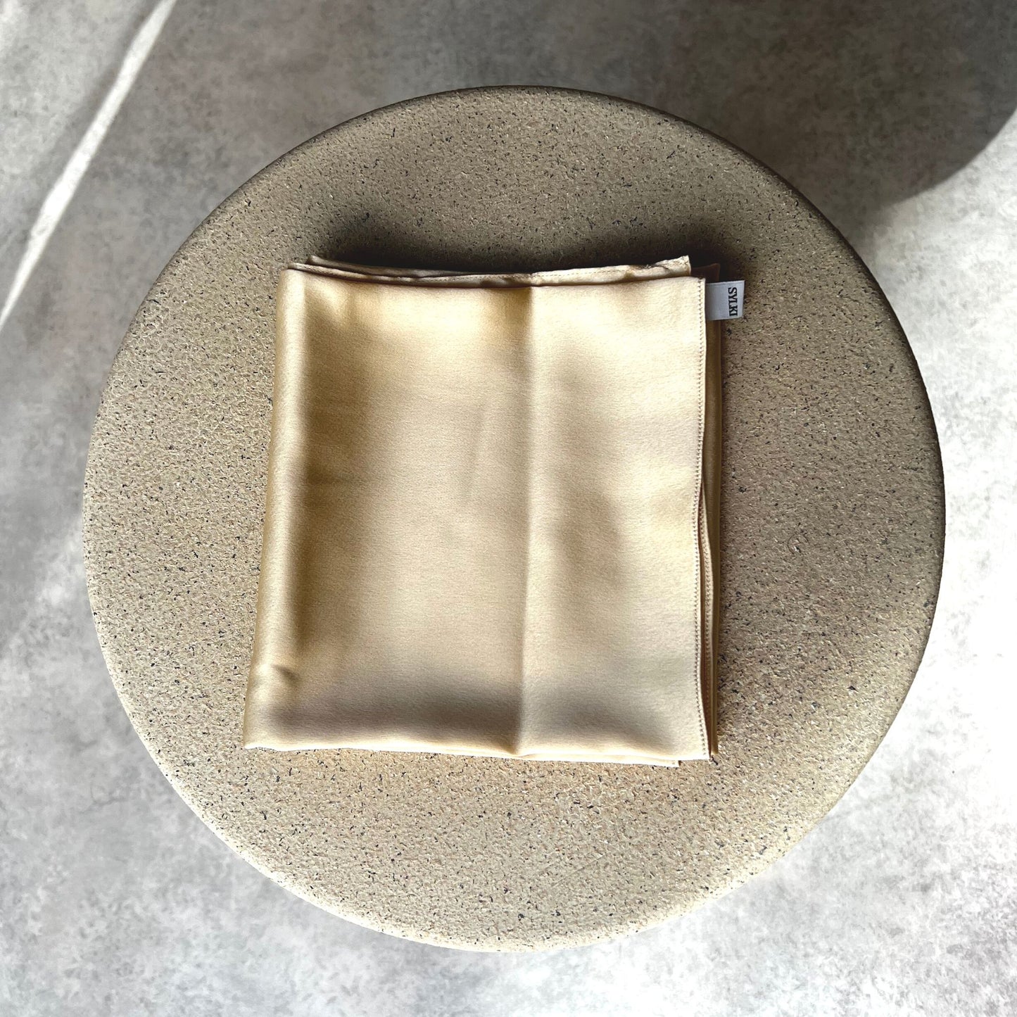 hair scarf gold