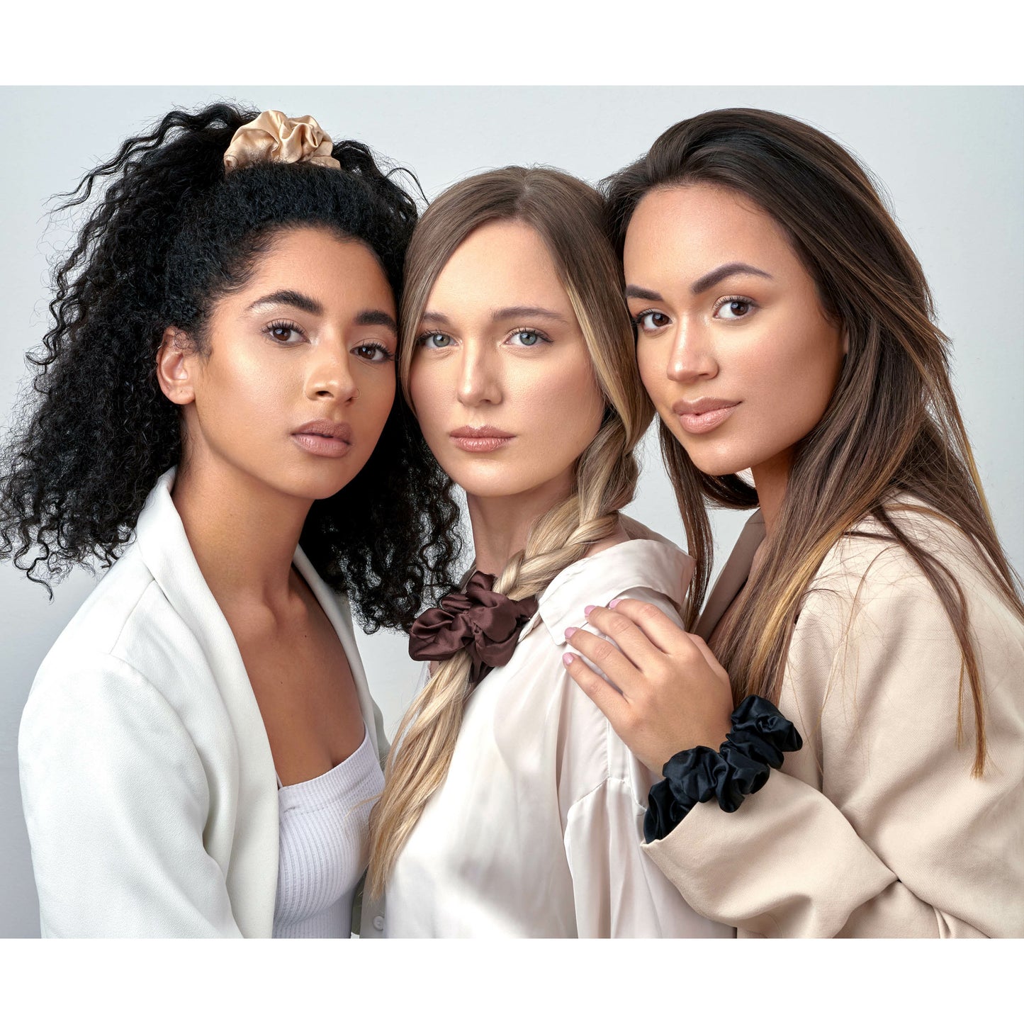 chic scrunchie hairstyles