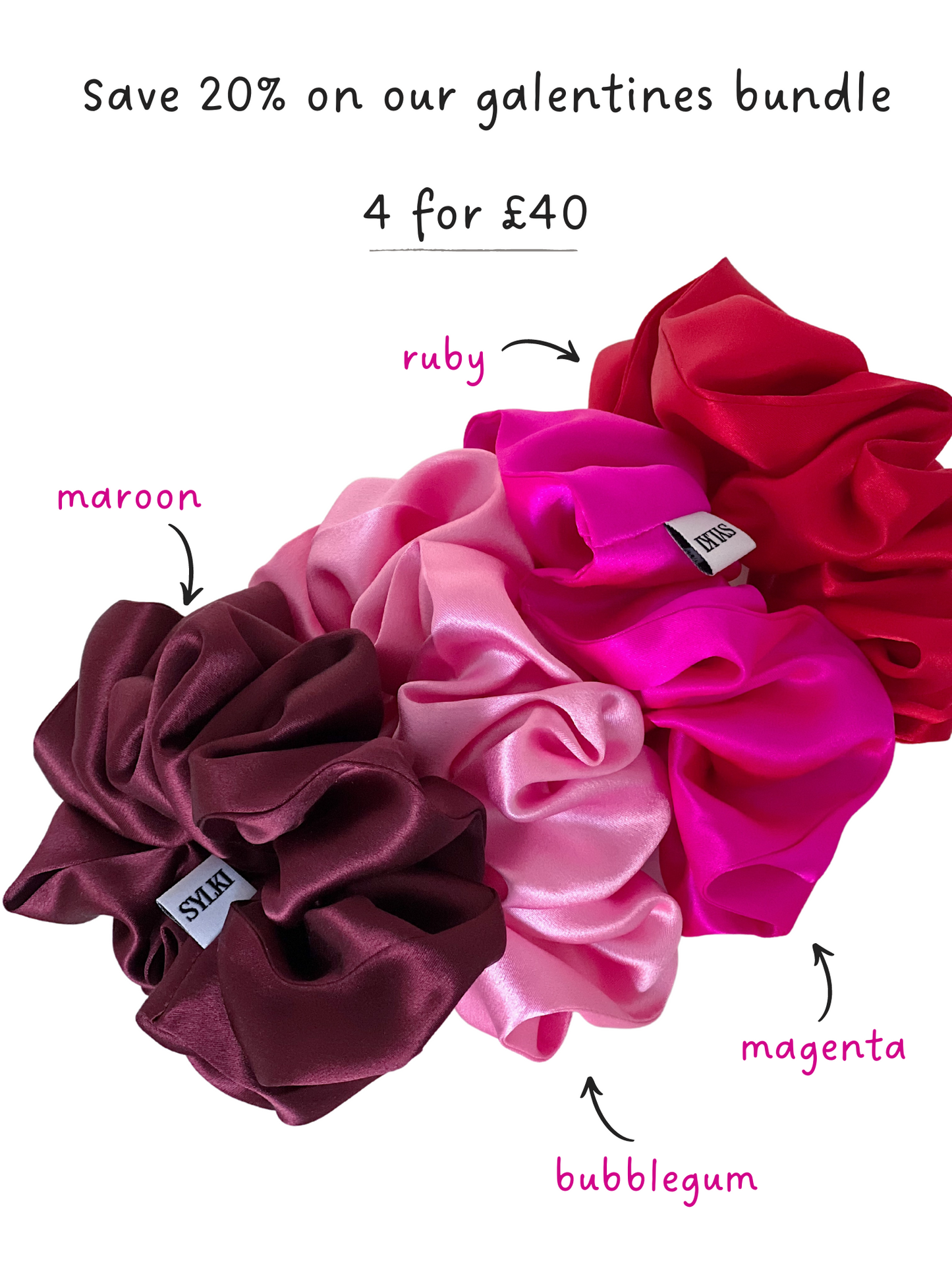 Galentines Scrunchie Bundle