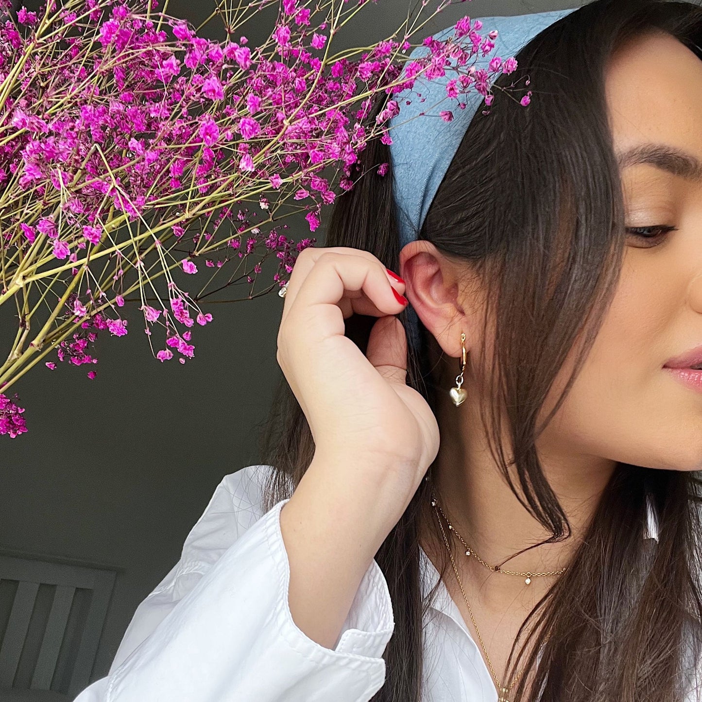 Denim Headband
