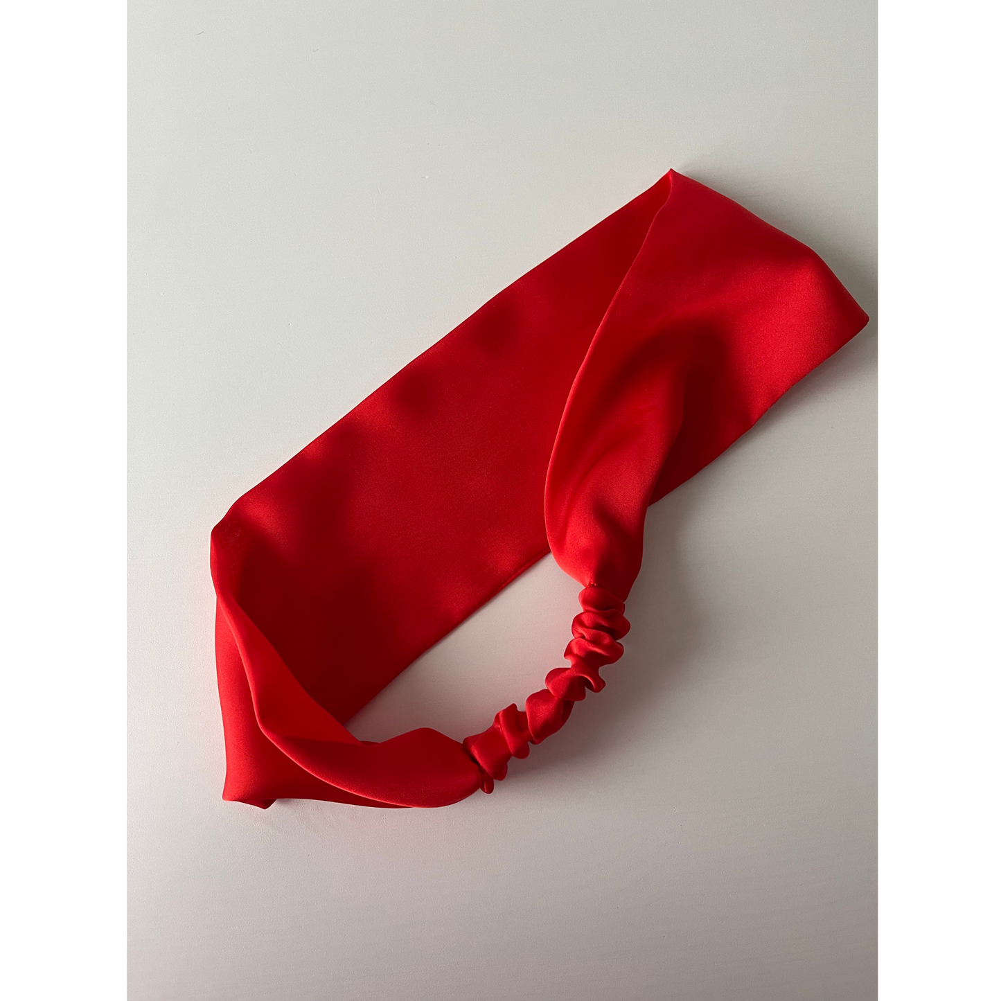 Satin Headband - Orange