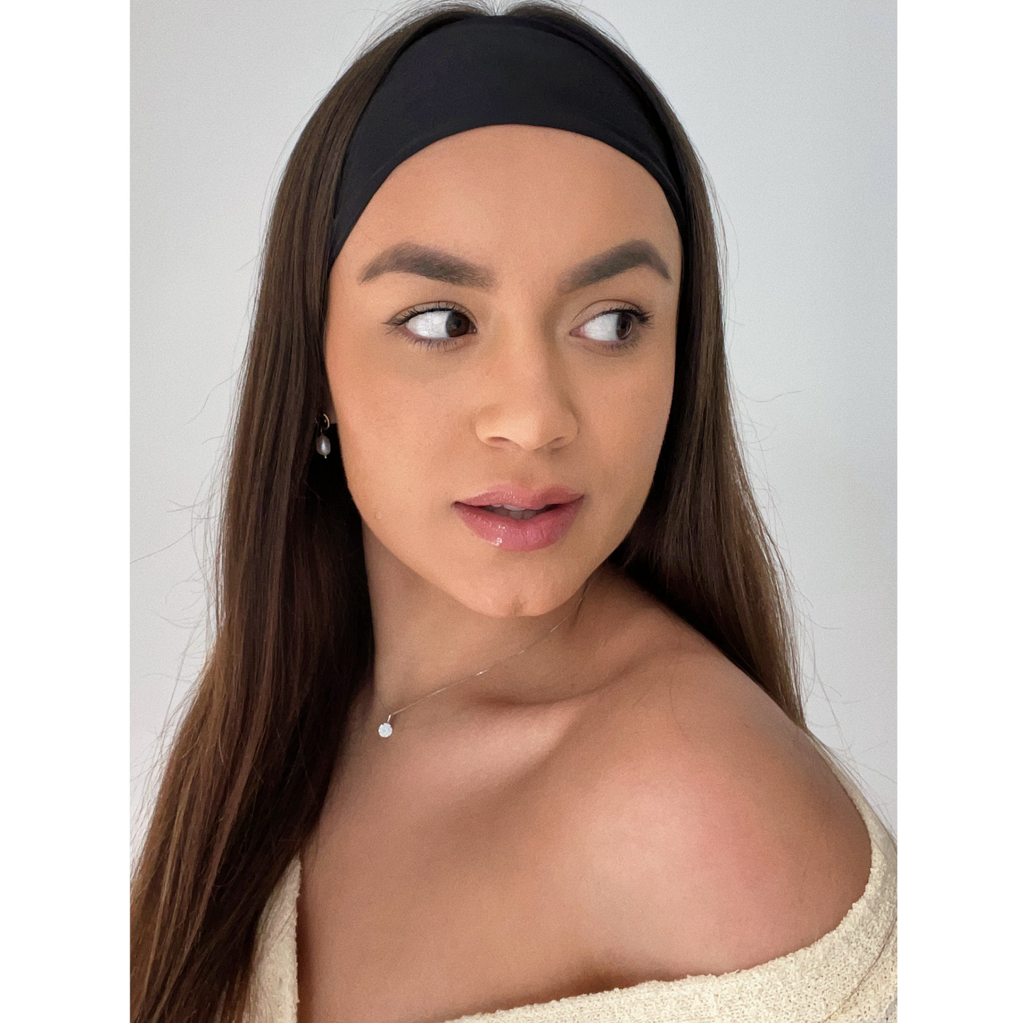 silk headband for natural hair