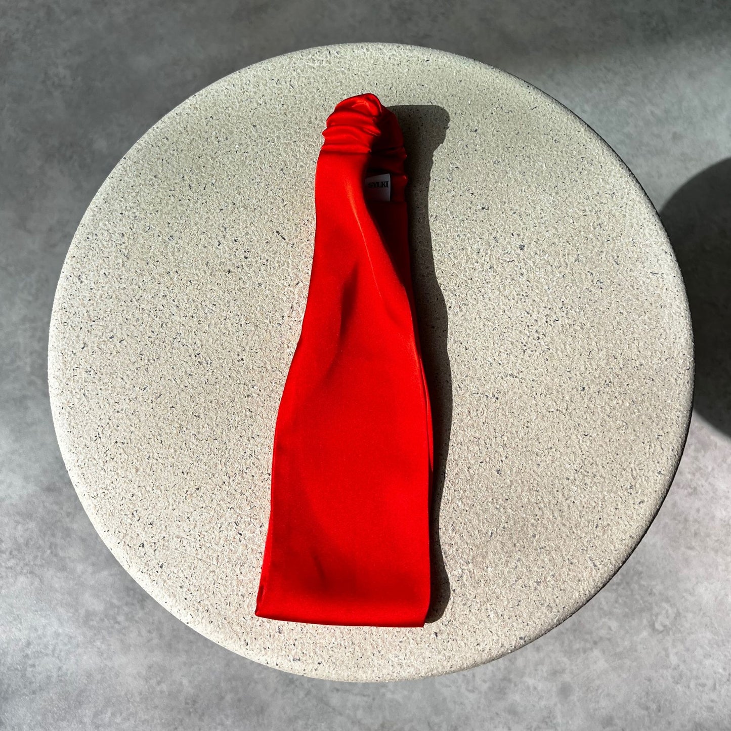 Satin Headband - Orange