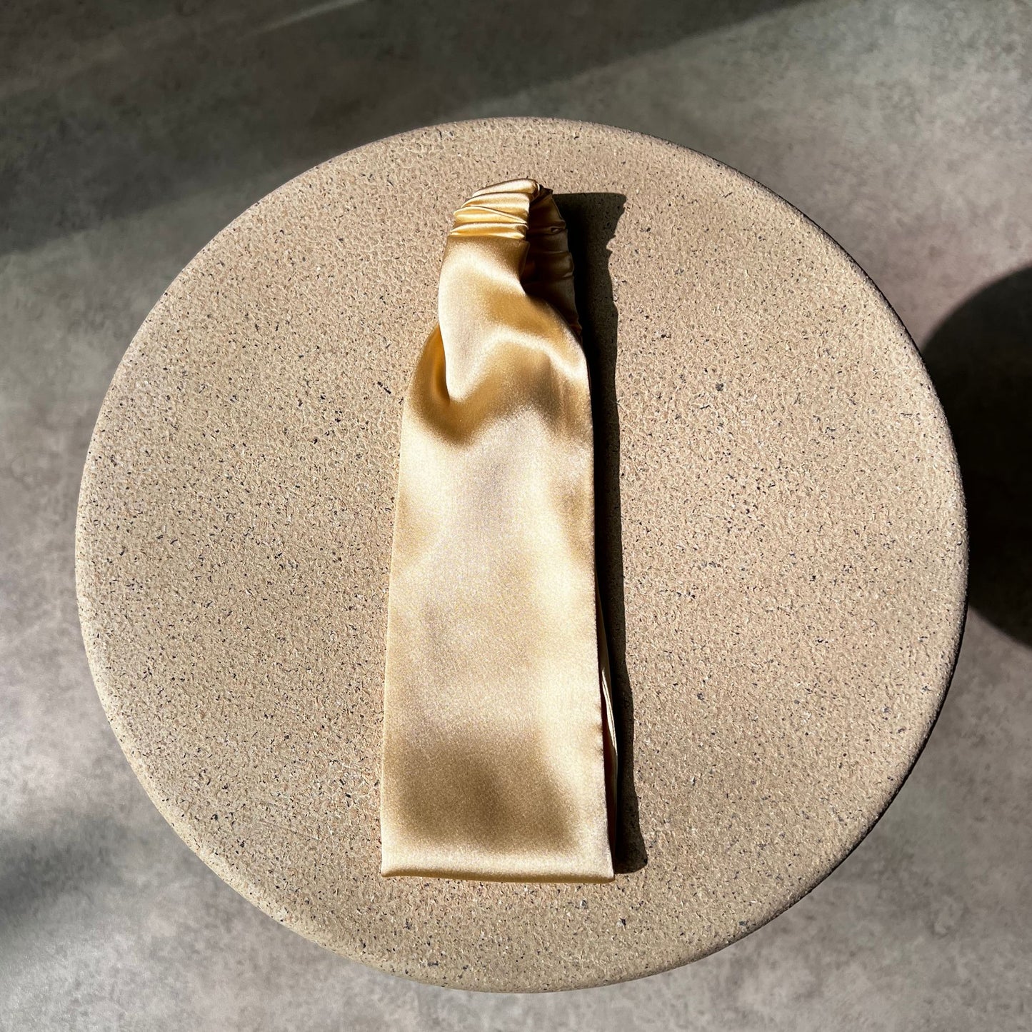 Satin Headband - Gold