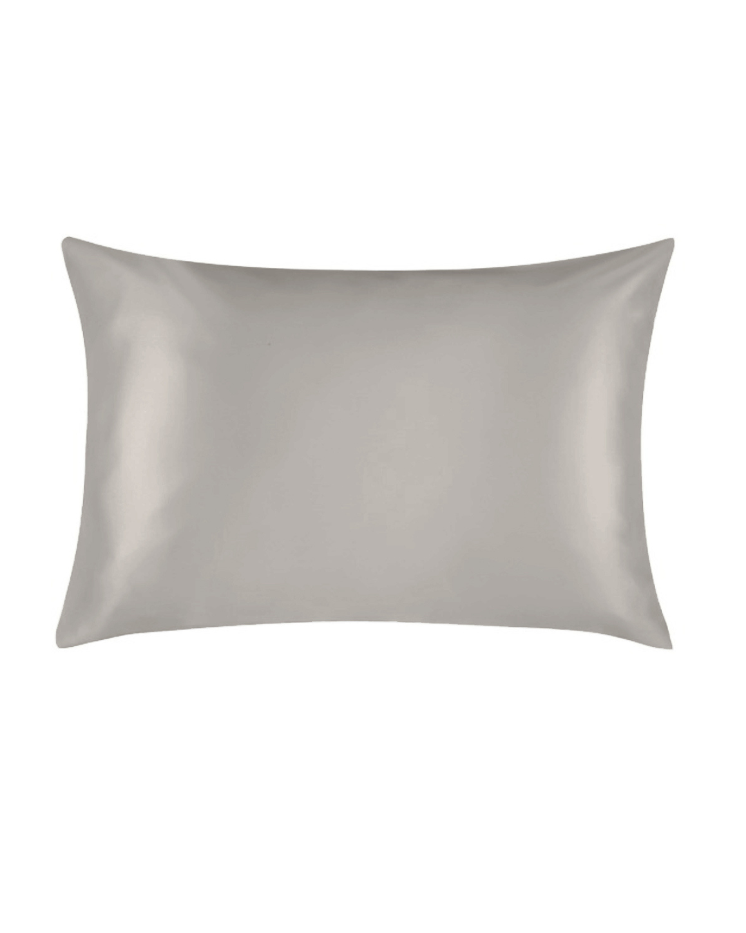 grey silk pillowcase handmade