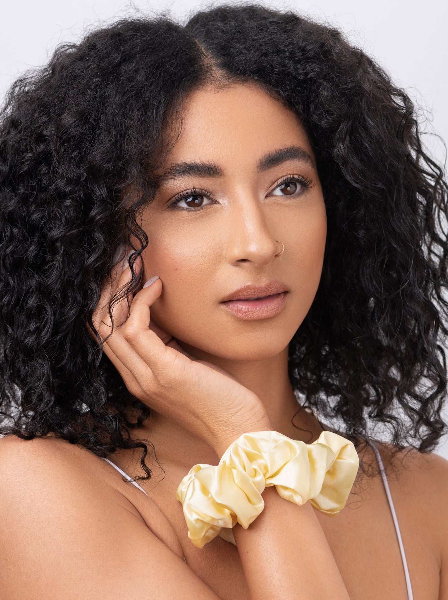 World Cup 2026 Silk Scrunchie Bundle – Green, Yellow & Blue - Brazil