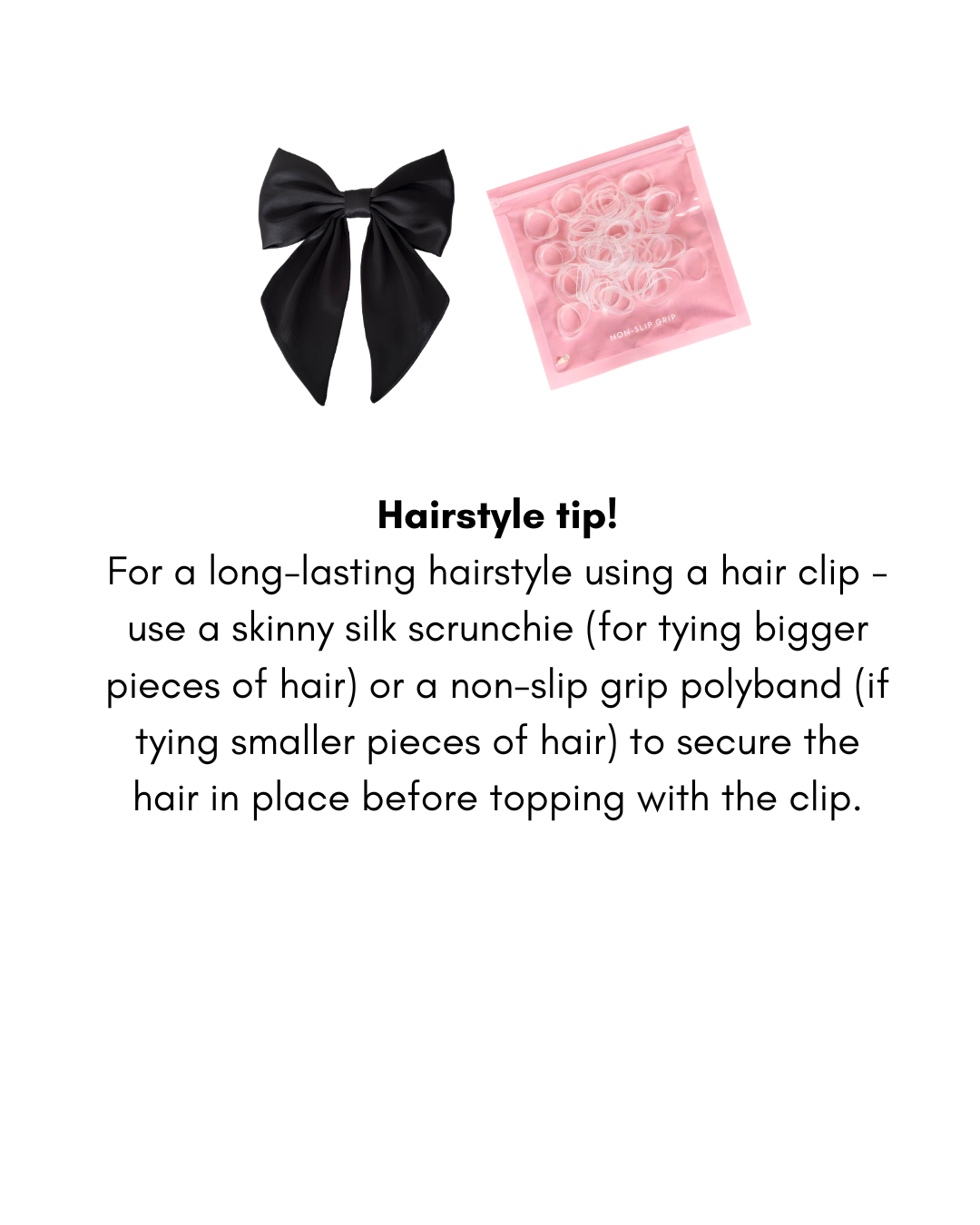 Hair bow - Pink