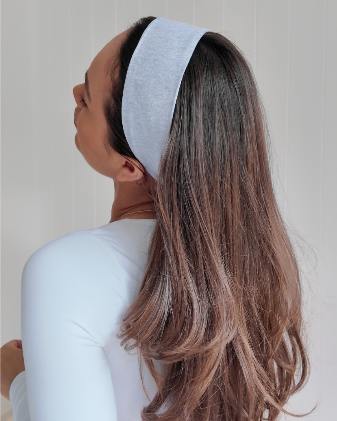 Satin Lined Headband - Cotton Jersey - Set of 4 - Summer Pastels