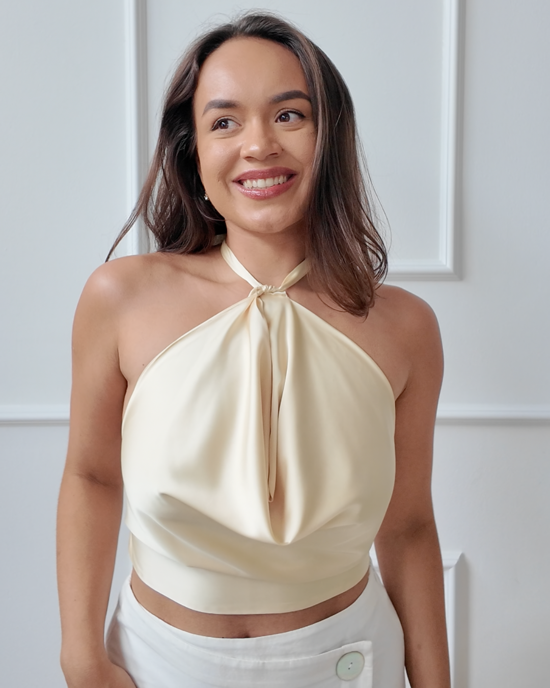 Satin Tie Top - One Top, Endless Ways