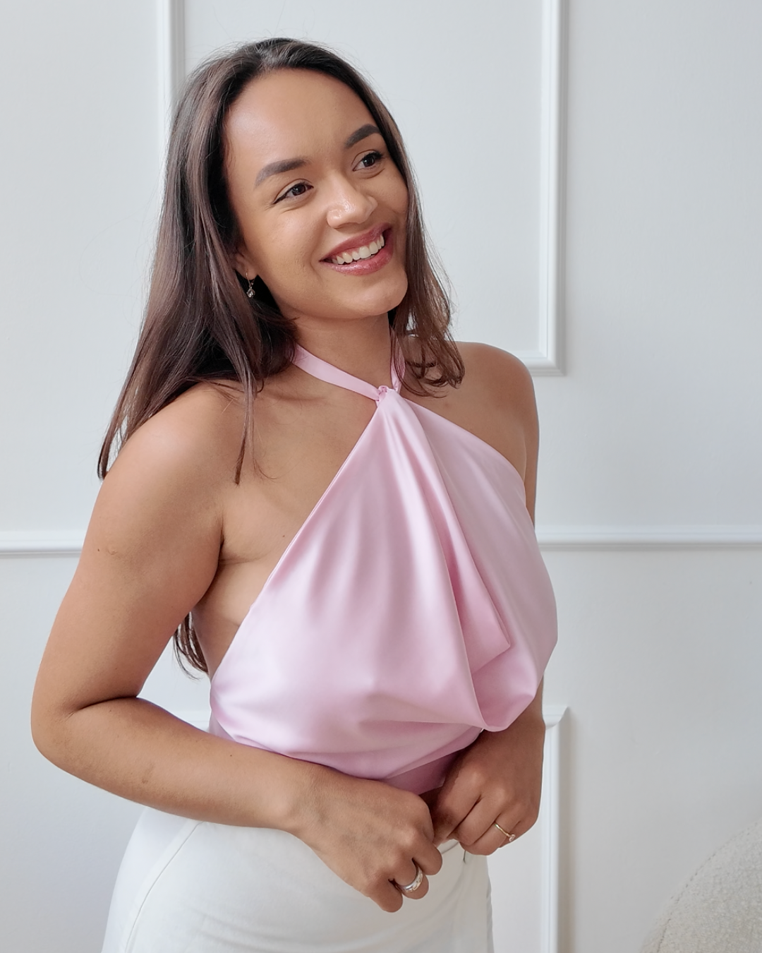 Satin Tie Top - One Top, Endless Ways