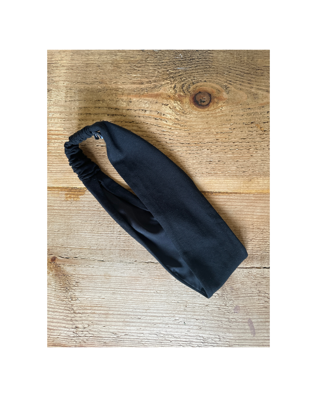 Satin Lined Headband - Jersey - Wide