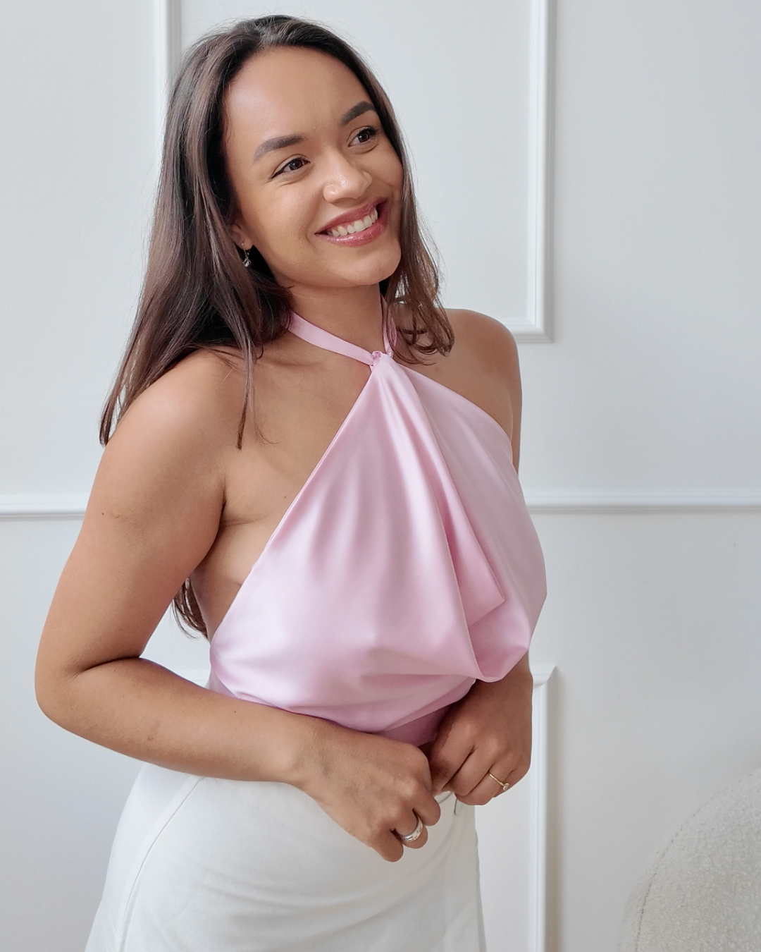 Satin Tie Top - One Top, Endless Ways