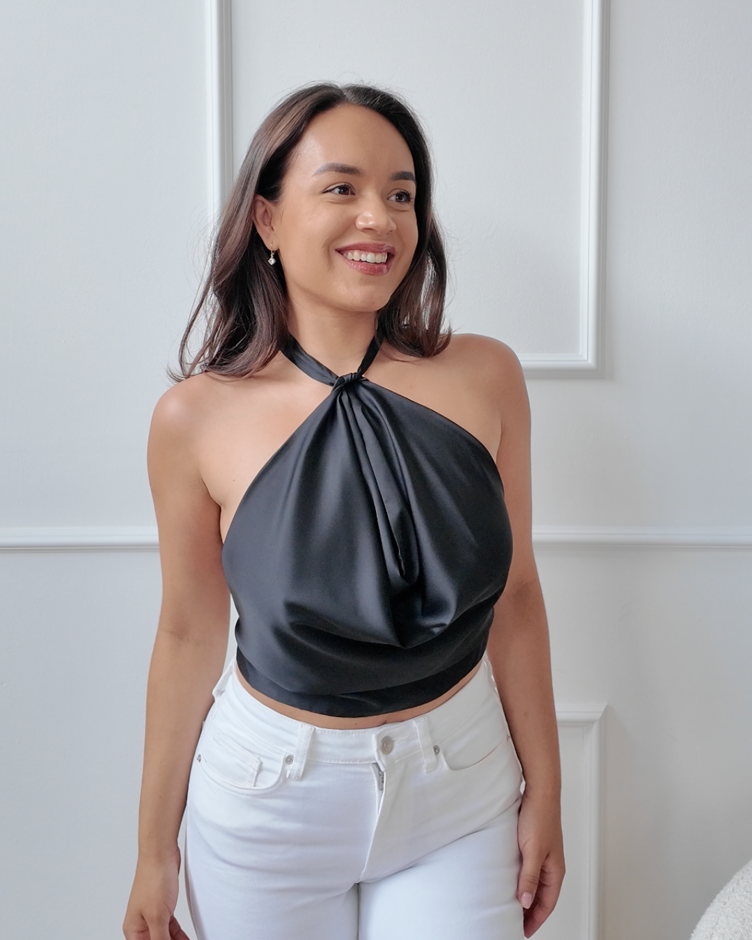 Satin Tie Top - One Top, Endless Ways
