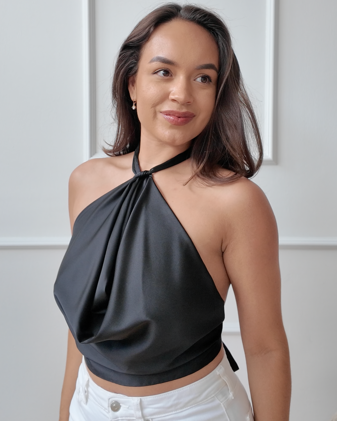 Satin Tie Top - One Top, Endless Ways