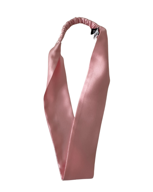 Silk Headband - Pink - Thin